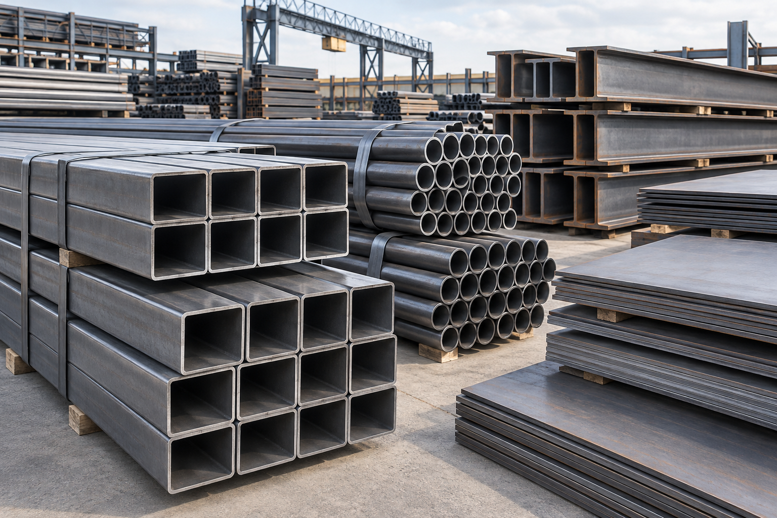Steel materials & fittings