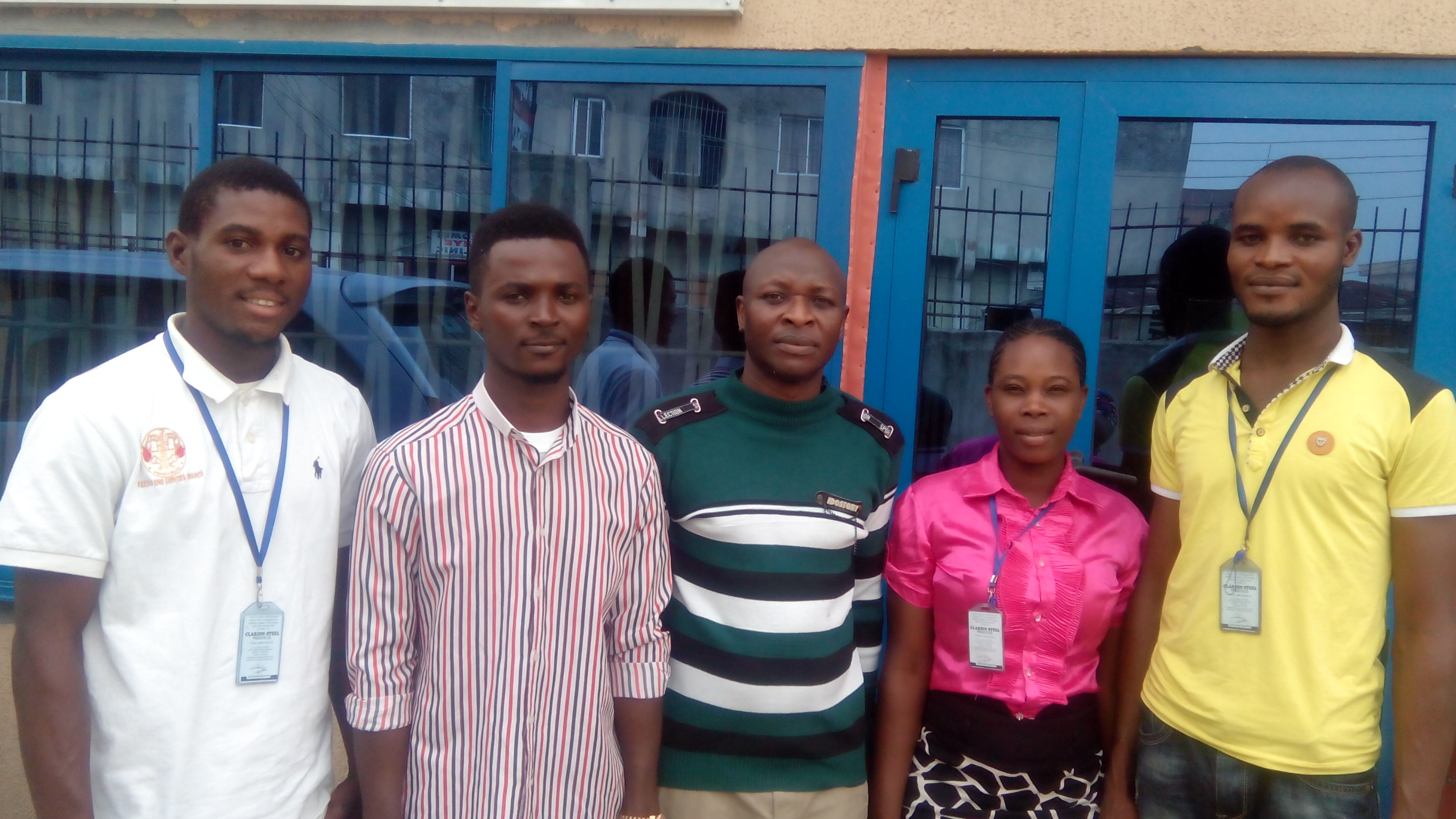 Members of the Clarion team