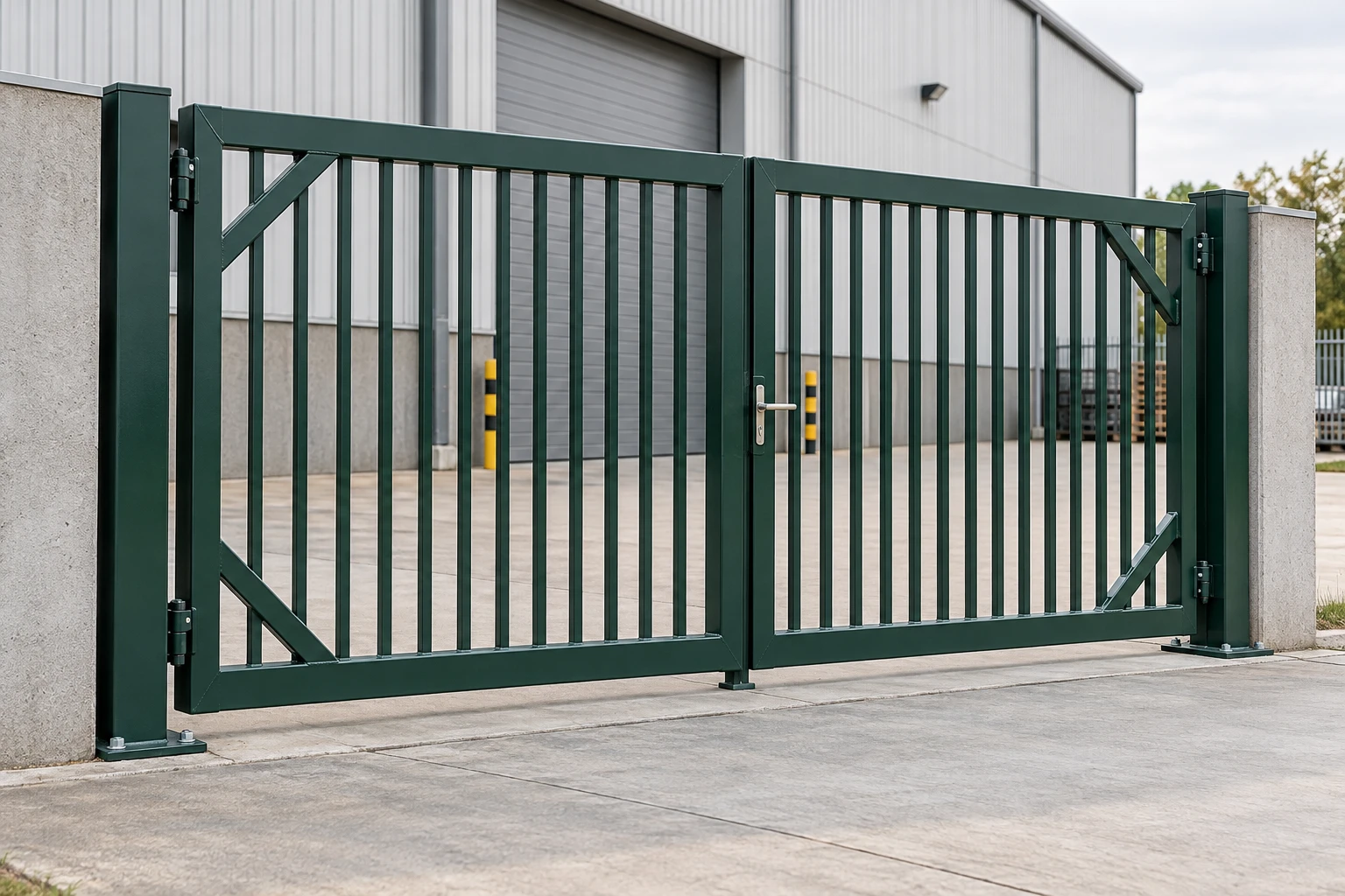 Double security gate