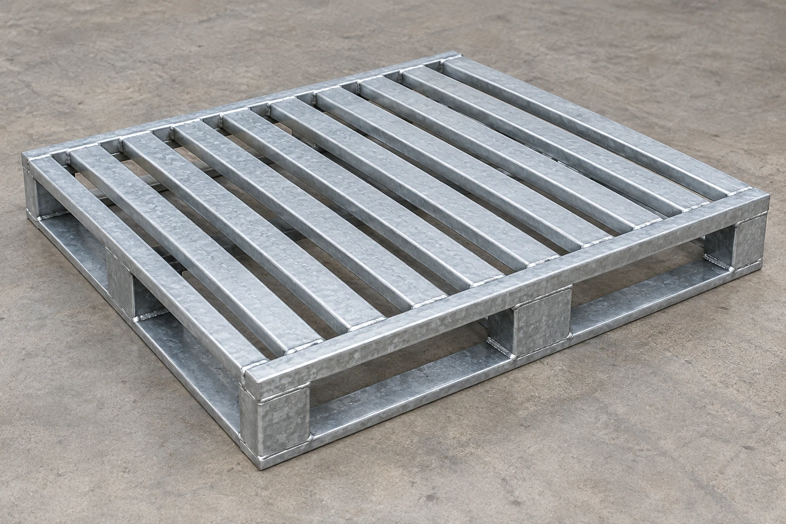 Steel pallet